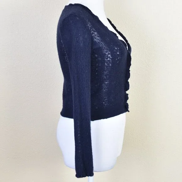 Ralph Lauren Black Label Cashmere Cardigan Tank Twin Set - S - Picture 11 of 14